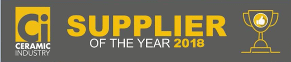 CERAMIC INDUSTRY SUPPLIER OF THE YEAR AWARD